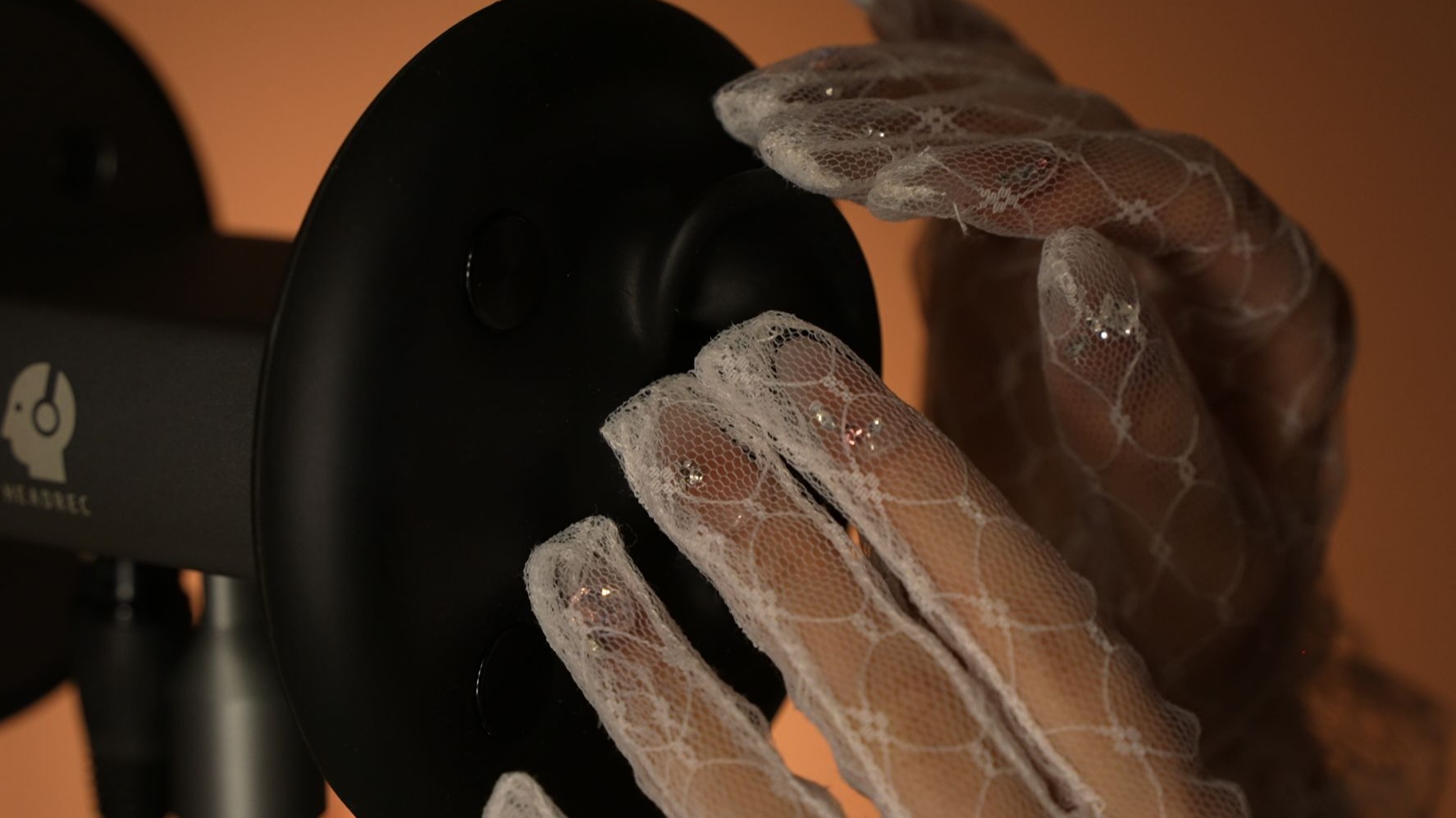 [是Sumimi呀] 超超超级舒服的ASMR 黑白蕾丝手套摩擦耳朵的酥麻触发音