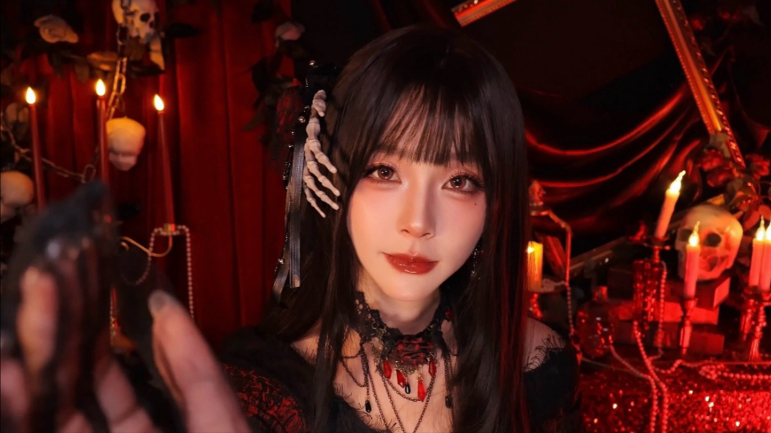 [小奈别失眠] 微恐 ASMR｜暴雨夜古堡吸血鬼病娇 02｜羽毛笔写字梳头耳语｜双声道触发音助眠
